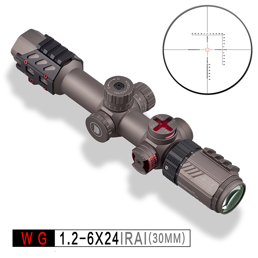 WG 1.2-6X24IRAI玻璃板分化戰(zhàn)術(shù)速瞄(30管徑)